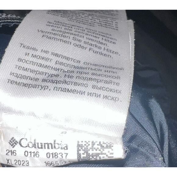 Women’s Columbia Omni-Tech Omni-Heat Waterproof Hooded Jacket Black Size Small - Picture 7 of 11